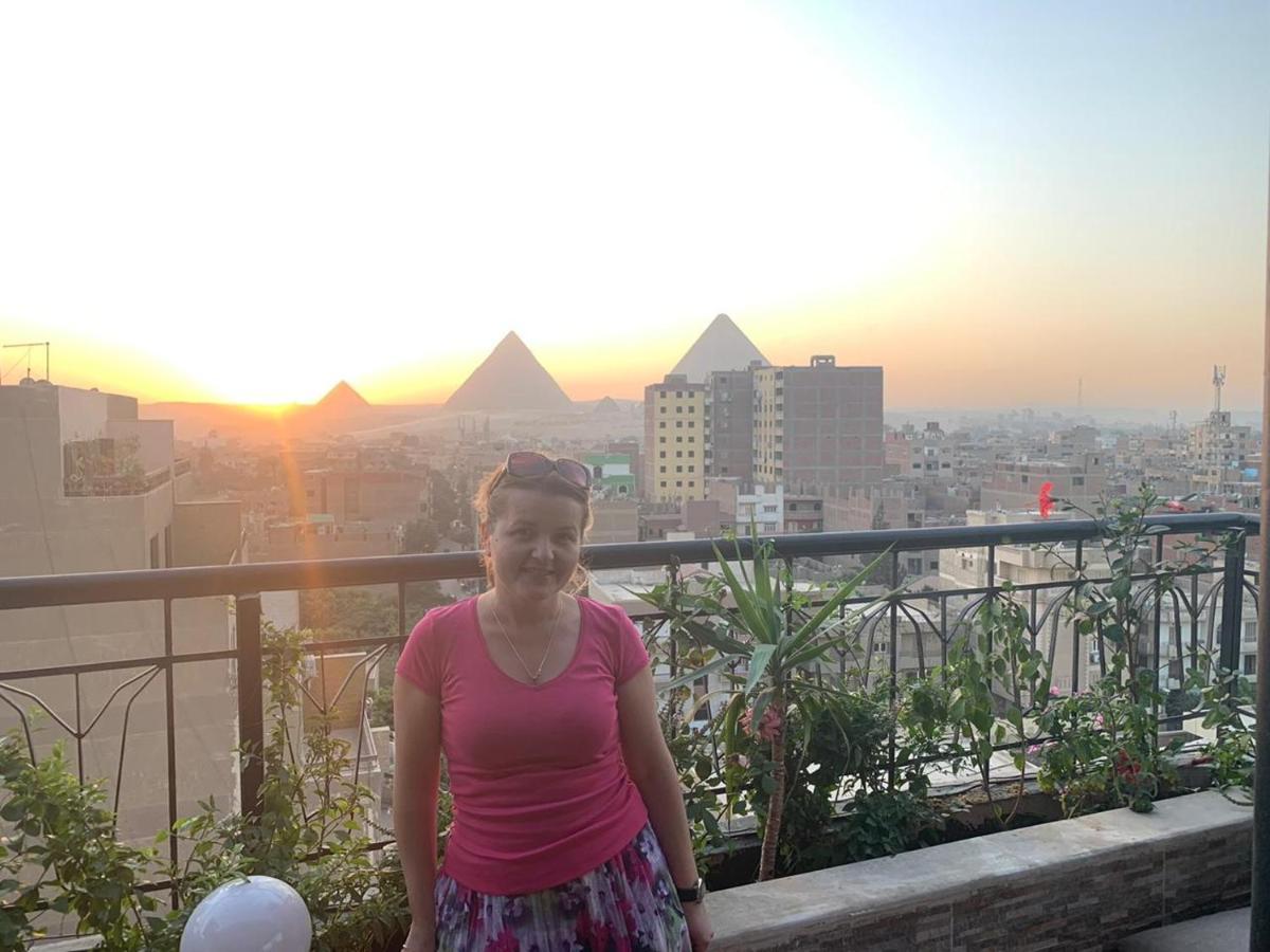 Draz Pyramids View Bed & Breakfast Kafrat al Jabal ภายนอก รูปภาพ