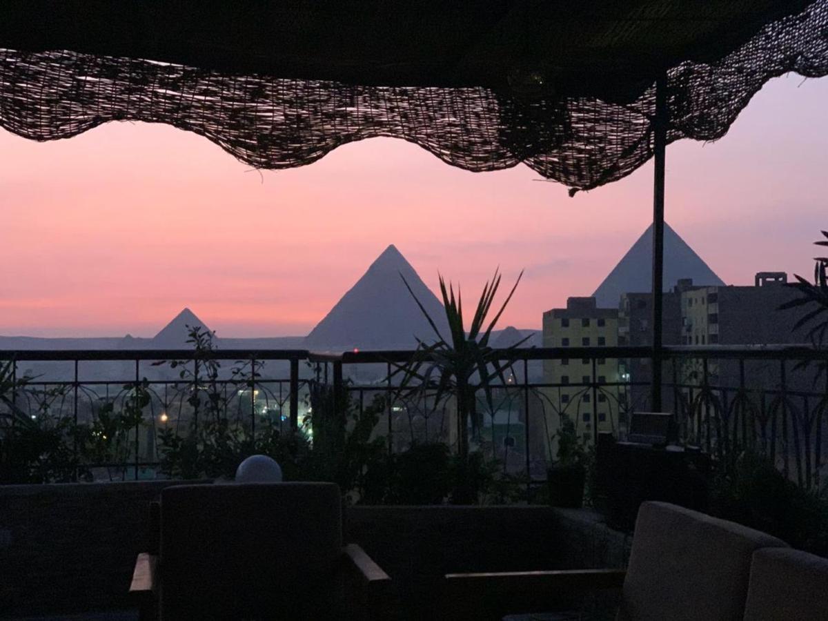 Draz Pyramids View Bed & Breakfast Kafrat al Jabal ภายนอก รูปภาพ