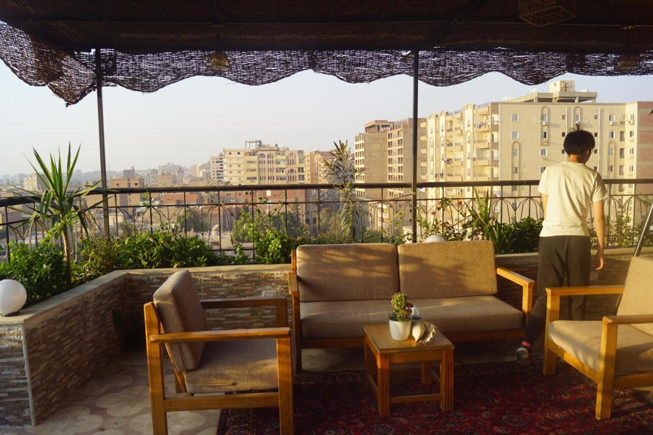 Draz Pyramids View Bed & Breakfast Kafrat al Jabal ภายนอก รูปภาพ