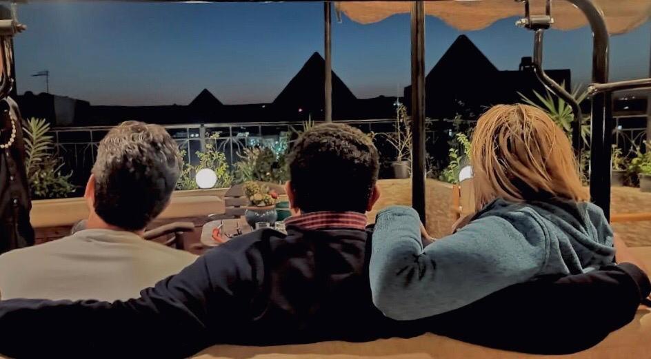 Draz Pyramids View Bed & Breakfast Kafrat al Jabal ภายนอก รูปภาพ
