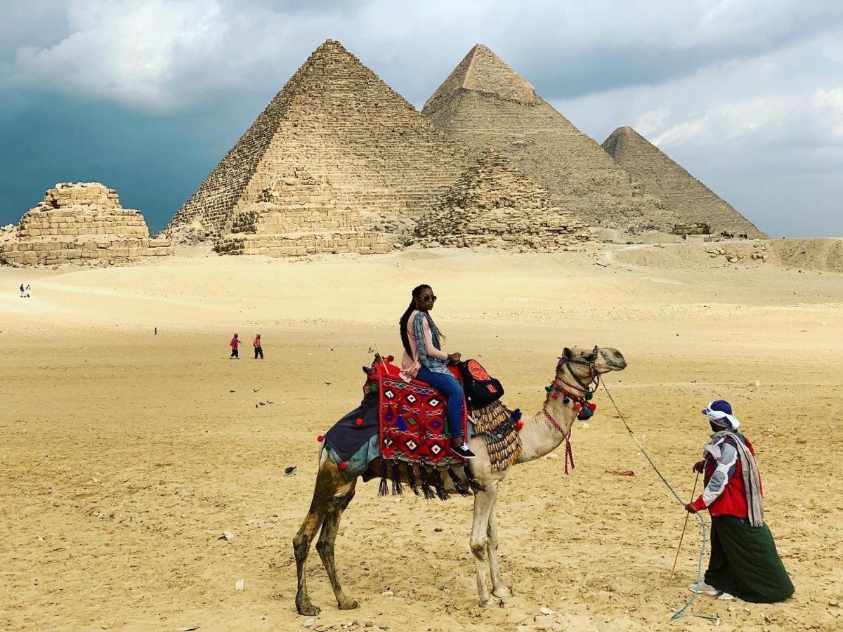 Draz Pyramids View Bed & Breakfast Kafrat al Jabal ภายนอก รูปภาพ